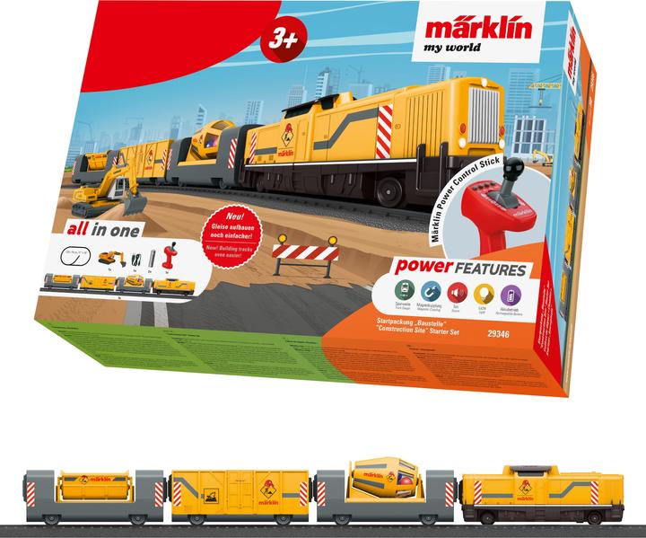 Actual product image Märklin My world - Construction site starter pack (Track H0)
