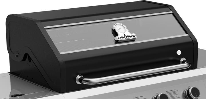 Immagine prodotto Grillfürst G410E barbecue a gas a 4 fuochi con bruciatore ad alta temperatura e griglie in acciaio (14 kW)