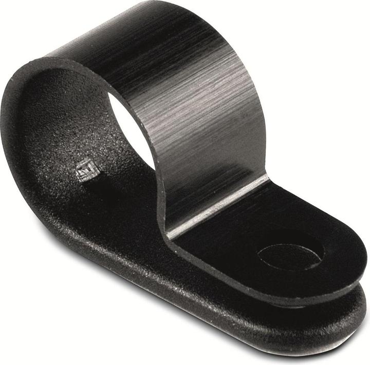 Productafbeelding HellermannTyton Zwart Nylon 6.6 P Clip 5mm