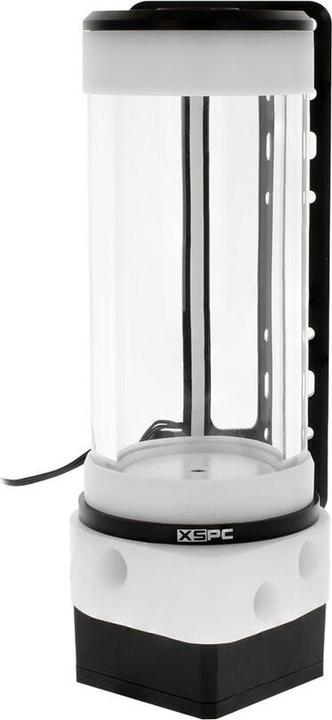 Actual product image XSPC AGB QX5 PHOTON 170 ARGB Reservoir / Pump Combination - White
