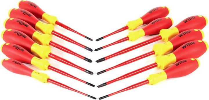 Image du produit Wiha Jeu de tournevis (Vis fendues, Torx (TX), Cruciforme PZ, Recouvrement cruciforme Phillipps (PH))