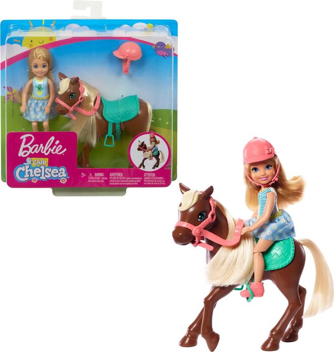 Actual product image Barbie Chelsea blonde with bangs