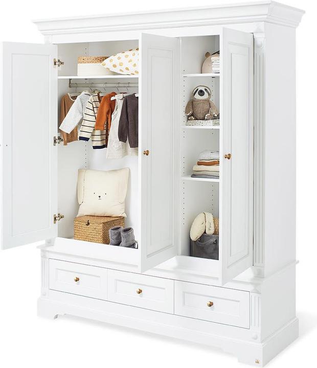 Actual product image Pinolino Limited Edition - Wardrobe "Emilia Gold" large (178 cm)