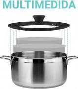 Actual product image Quttin rubber pan lid 242628 (Metal)