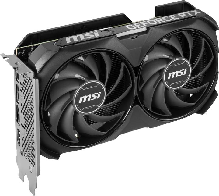 Image du produit MSI GeForce RTX 4060 Ti Ventus 2X Noir 8G OC, 8192 Mo GDDR6 (8 Go)