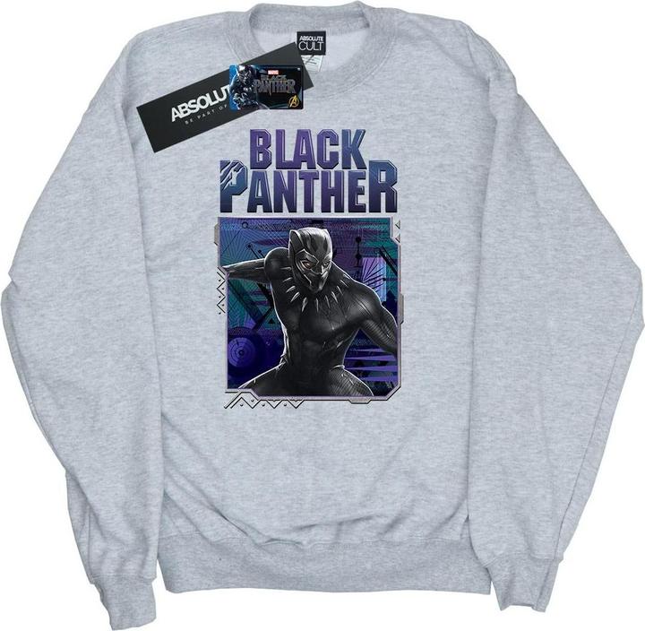 Immagine prodotto Black Panther Tech Badge Felpa Ragazzi (116)