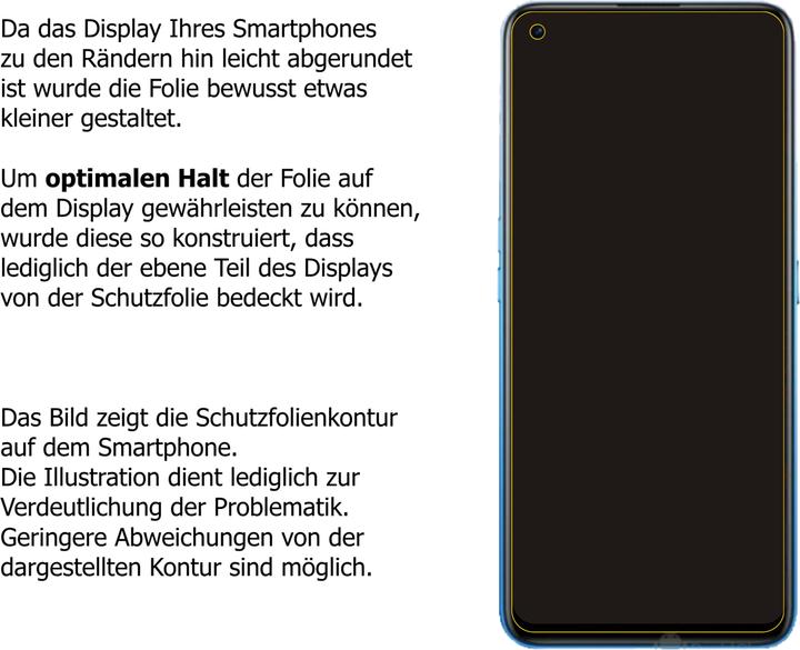 Produktbild Dipos Displayschutzfolie Crystalclear (1 Stück, Realme X7 5G)