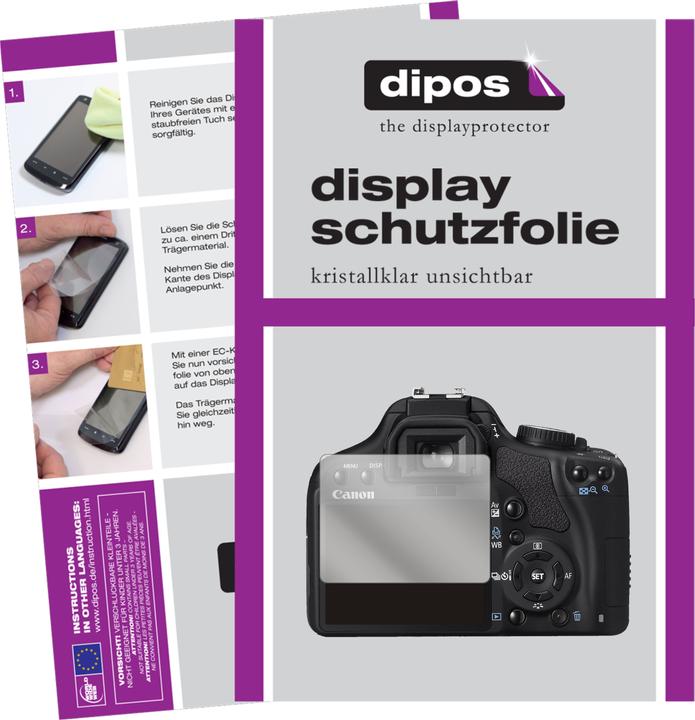 Produktbild Dipos Displayschutzfolie Crystalclear (Displayschutz, EOS 450D)