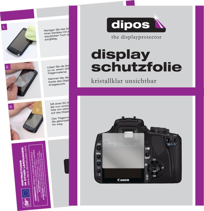 Produktbild Dipos Displayschutzfolie Crystalclear (Displayschutz, EOS 400D)