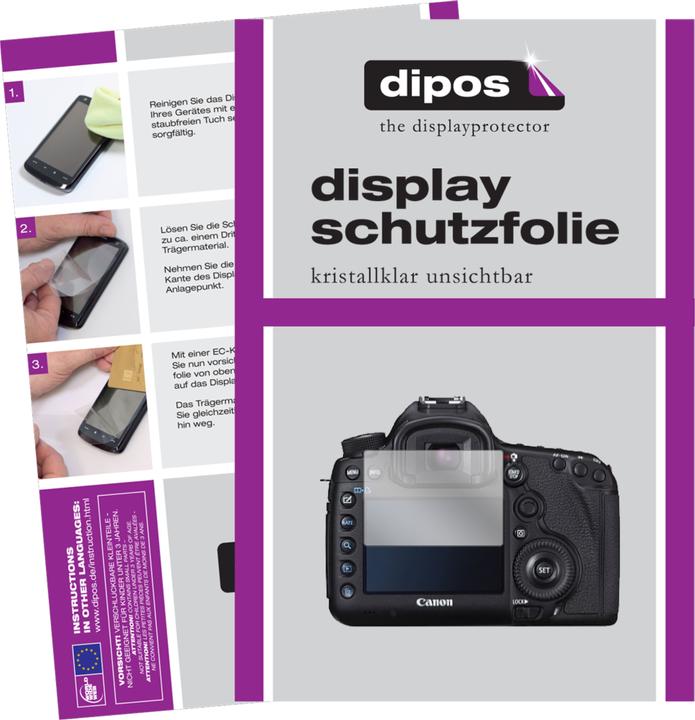Produktbild Dipos Displayschutzfolie Crystalclear (Displayschutz, Canon EOS 5D Mark III)