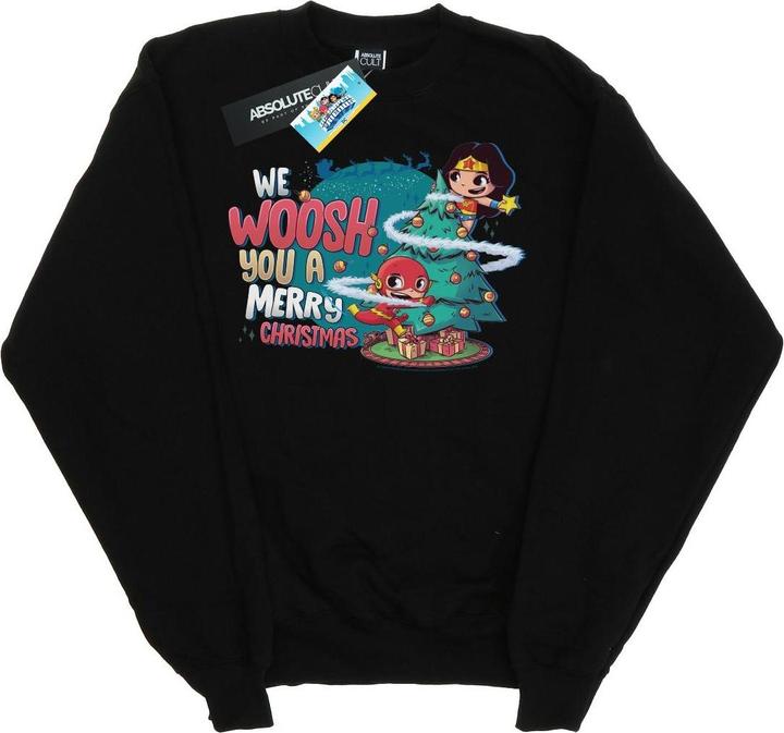 Immagine prodotto Super Friends We WHOOSH You A Merry Christmas Felpa Ragazze (104)