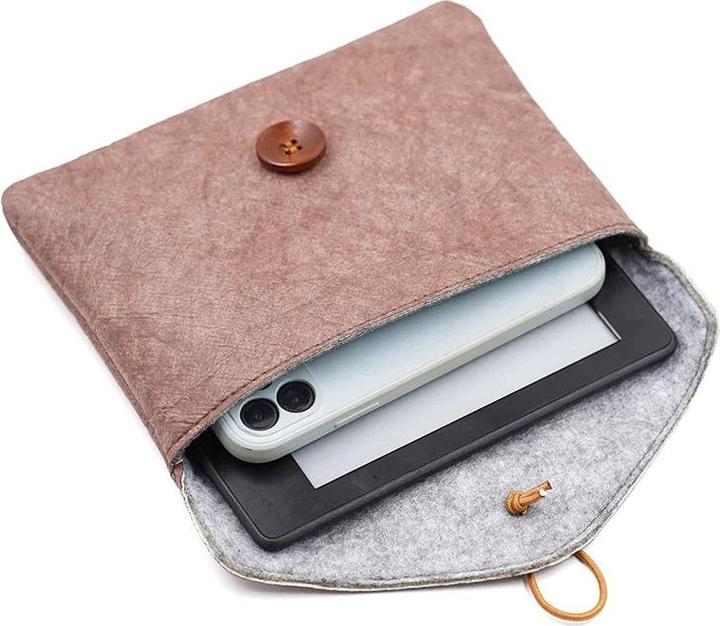 Immagine prodotto Only-Bags.Store Copribusta vintage in stile busta, custodia per e-book in carta, 6 pollici, rosa