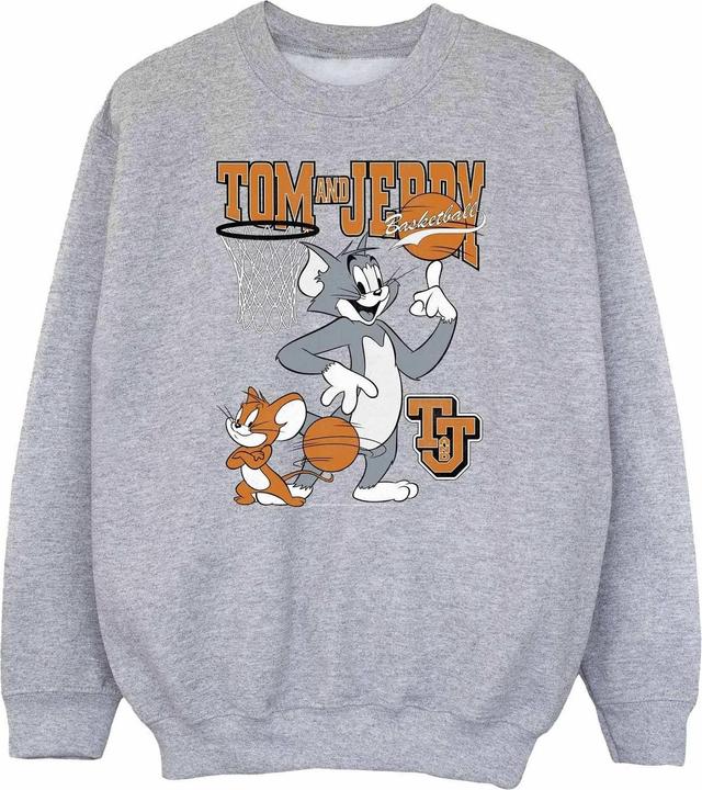 Actual product image Tom & Jerry Boys Spinning Basketball Sweatshirt (152, 158)