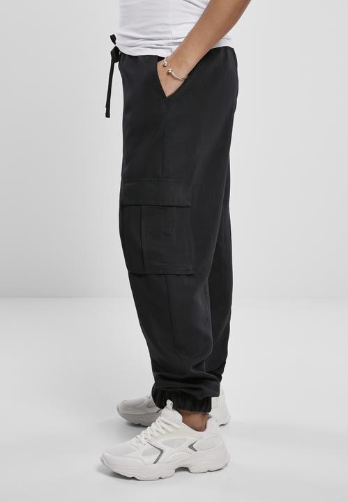 Actual product image Urban Classics Ladies Viscose Twill Cargo Pants (S)