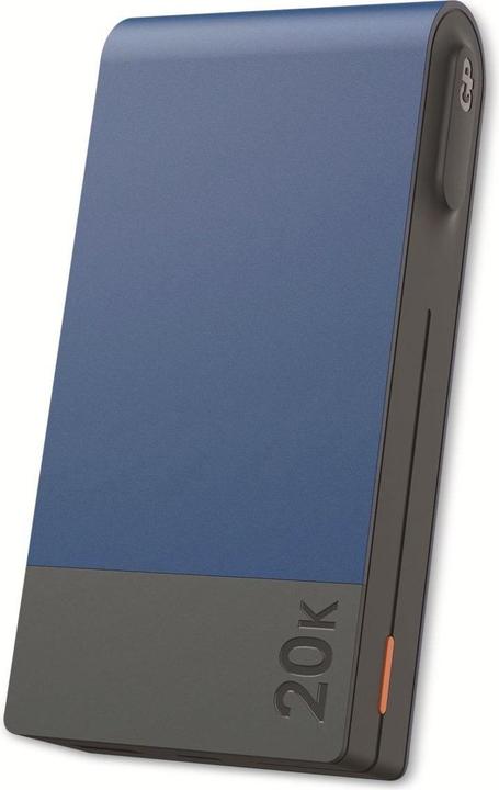 Actual product image GP Batteries GP PowerBank MP20B 20000mAh USB-C/USB-A blue 130M20BBLUE (20000 mAh, 22.50 W, 74 Wh)