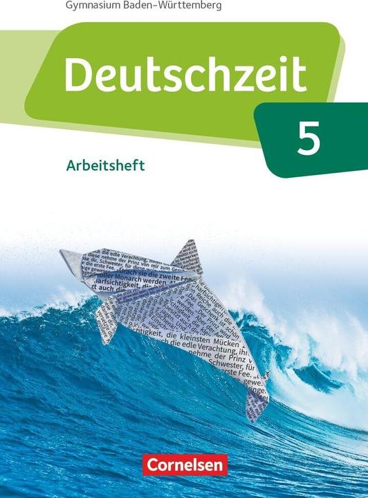 Actual product image Deutschzeit - Baden-Württemberg. Band 5: 9. Schuljahr - Arbeitsheft mit Lösungen (German, Franziska Jaap, Anne Jansen, Renate/Jaap, Toka-Lena/Gross, 2019)