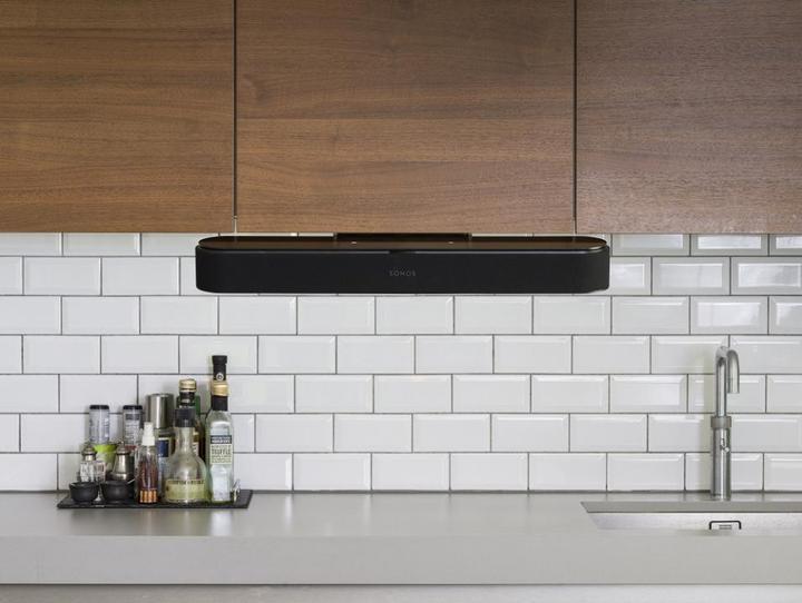 Image du produit Flexson Support mural Sonos Beam (1 pièce, Installation murale, Inclinable)