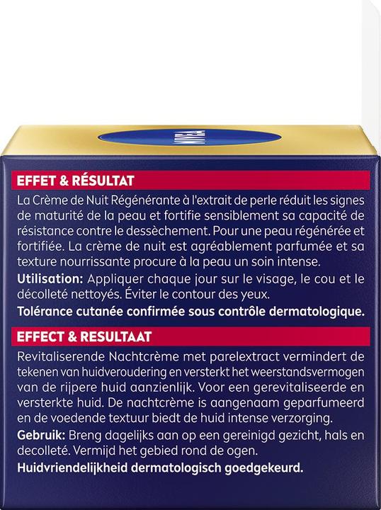 Actual product image NIVEA Vital Anti-Age Regenerating Night Cream Pot 50 ml (50 ml, Night cream)