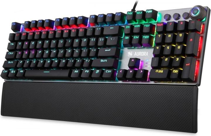 Actual product image iBox AURORA K-4 Keyboard USB QWERTY (US, Cable)