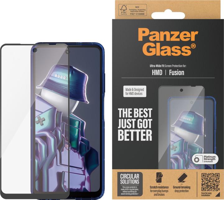 Produktbild PanzerGlass Ultra-Wide Fit (1 Stück, HMD Fusion)
