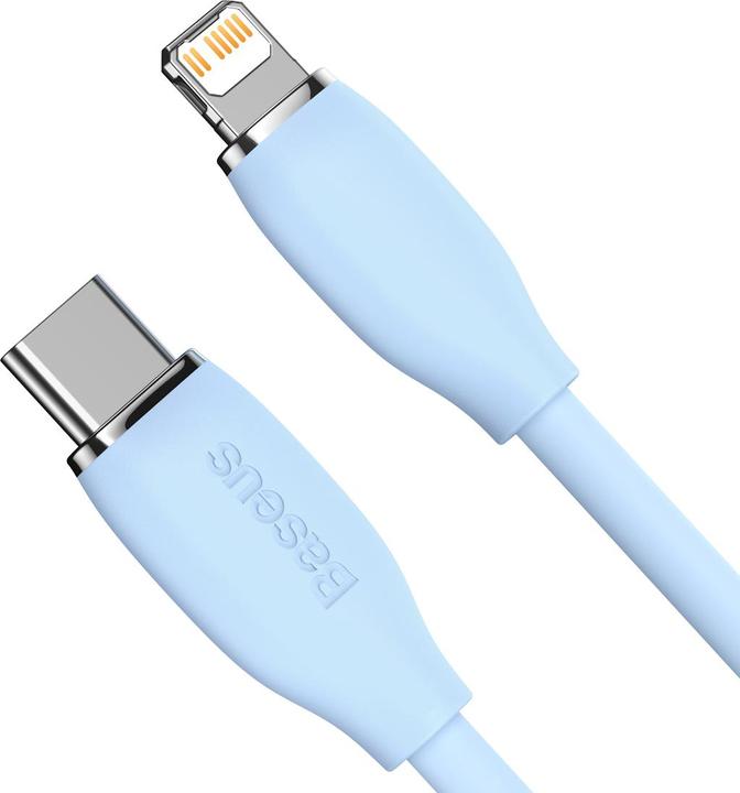 Produktbild Baseus Jelly Liquid Silica Gel Fast Charging Data Cable Type-C to iP 20W 2m Blue (2 m, USB 2.0)