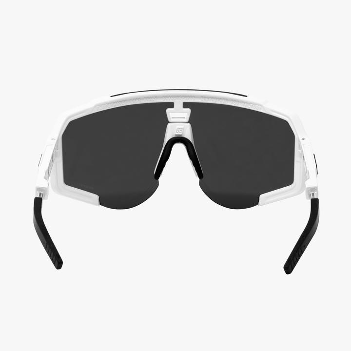 Actual product image Scicon Aeroscope - Sport Performance Sunglasses, White/Photochromic (White Gloss, Photochromic Silver Mirror)
