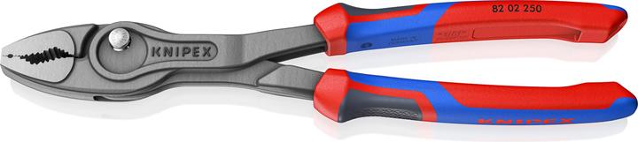 Image du produit Knipex Pince frontale TwinGrip (rouge/bleu, longueur 250mm) (250 mm)