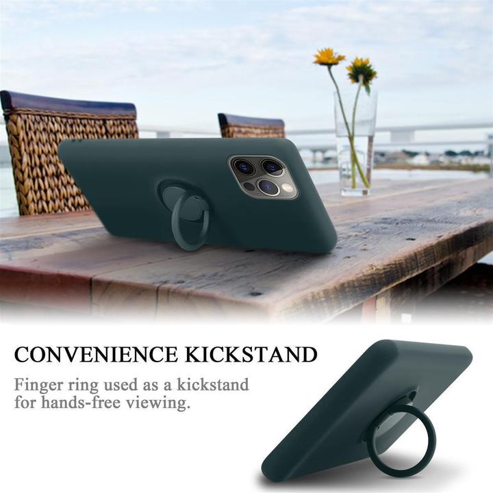 Produktbild Cadorabo TPU Liquid Ring Silicone Case Hülle (Apple iPhone 13)