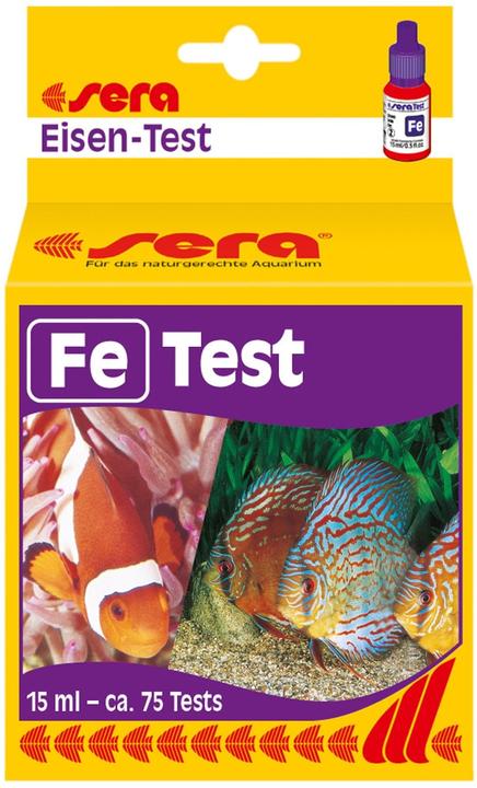 Sera Fe test simple determination of iron (Aquarium water care)