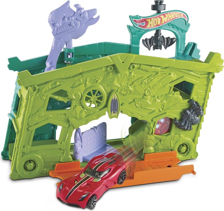 Produktbild Hot Wheels Ausklappbares Geisterbahn