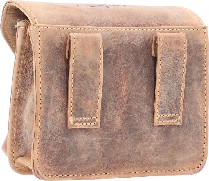 Actual product image Greenburry Vintage outdoor belt bag leather 15 cm