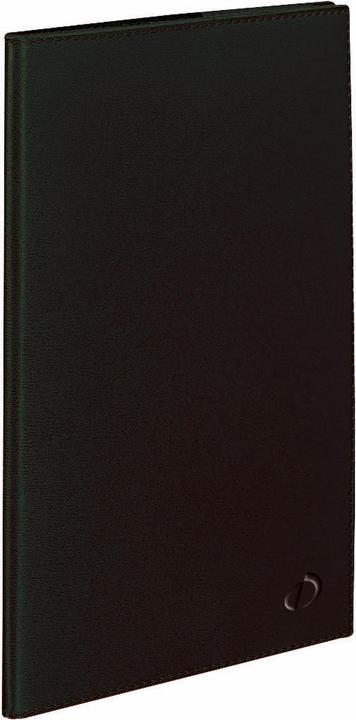 Quo Vadis Business card holder for 96 cards 120x210mm ebony black (120 x 210 mm)