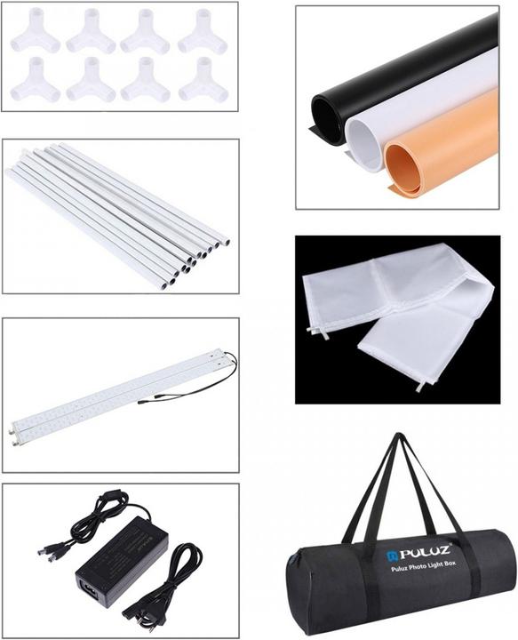 Immagine prodotto Puluz Tent Box Kit 80 (Casella di registrazione)