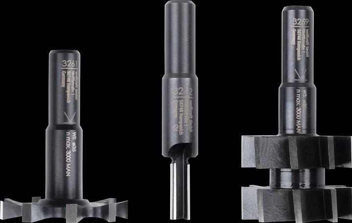 Produktbild wolfcraft wolfcraft 1 Universal-Fräsersatz 3259+61+62+Schaft