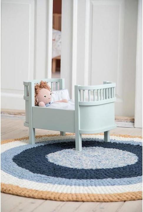 Actual product image Sebra Dolls bed green