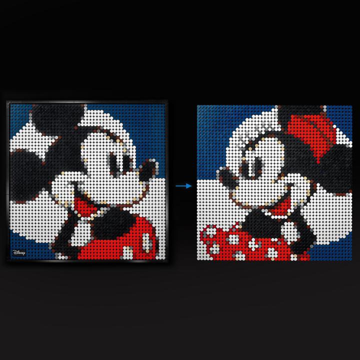 Produktbild LEGO Mickey Mouse (31202, LEGO Art, LEGO DC)