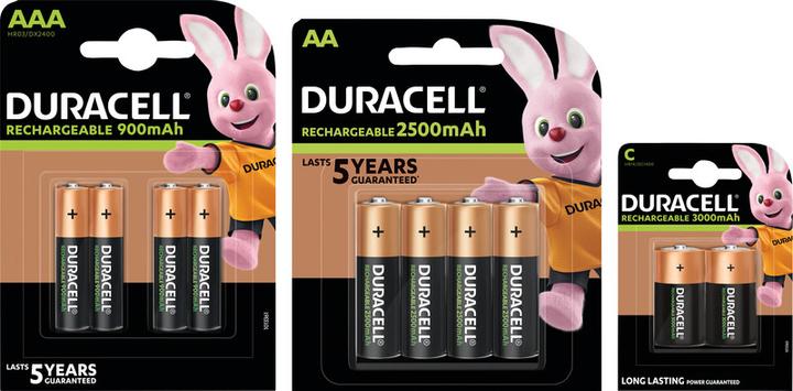 Produktbild Duracell Recharge Ultra (4 Stk., AAA, 900 mAh)