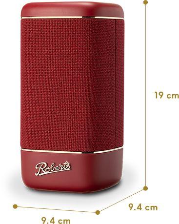 Immagine prodotto Roberts Altoparlante Bluetooth Beacon 335 - rosso bacca (15 h)