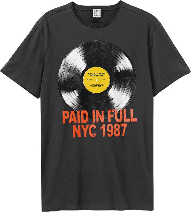 Image du produit Amplified - T-shirt PAID IN FULL RECORD - Adulte (L)