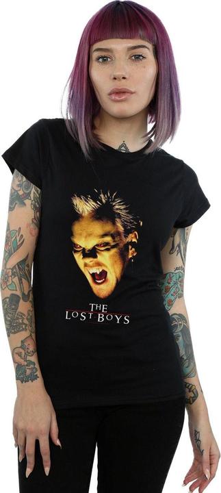 Actual product image The Lost Boys Womens/Ladies David Snarl Colour Cotton T-Shirt (XXL)