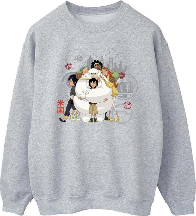 Image du produit Disney - Sweat BIG HERO BAYMAX GROUP HUG - Homme (L)
