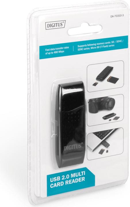 Produktbild Digitus USB 2.0 Multi Card Reader (USB 2.0)