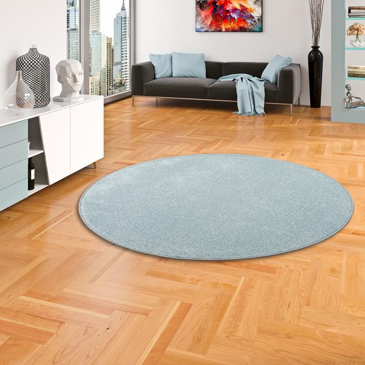 Actual product image Snapstyle High Pile Velour Carpet Luna Round (Ø 160 cm)