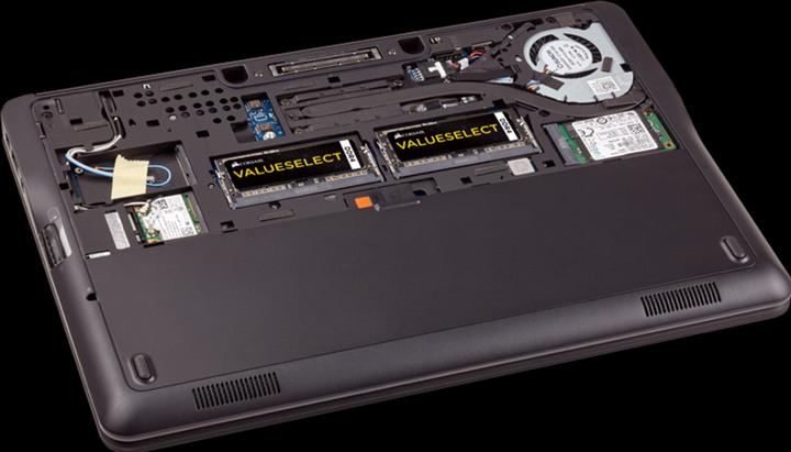 Actual product image Corsair value select (1 x 8GB, 2133 MHz, DDR4-RAM, SO-DIMM)