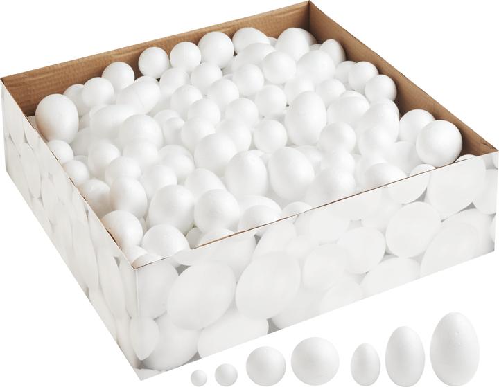 Image du produit Creativ Company Boules et oeufs en polystyrène expansé