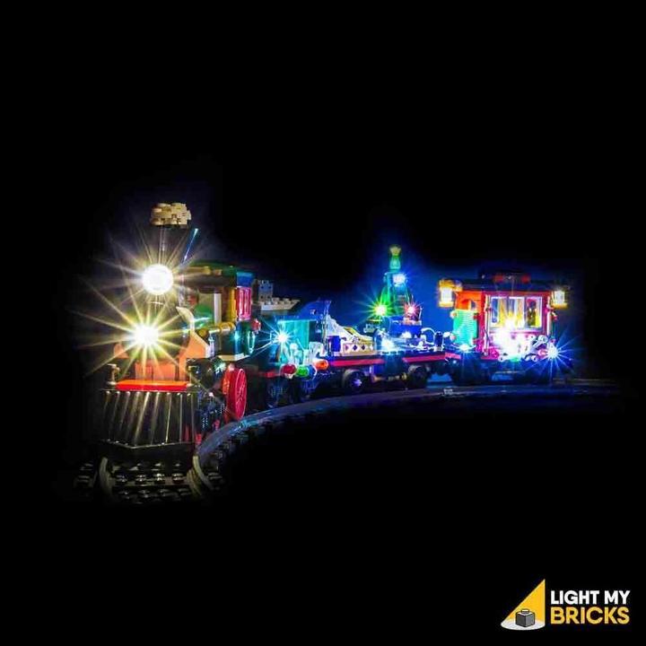 Light my bricks LED Light Set for LEGO Festive Christmas Train