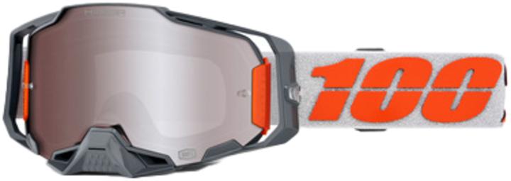 Immagine prodotto 100% Occhiale Armega HIPER Argento - Lente Argento Specchio (Argento, Specchio Argento)