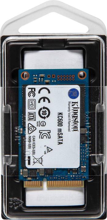Image du produit Kingston KC600 (512 Go, mSATA)