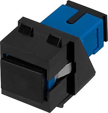 Actual product image Rutenbeck KMK-SC OM5 green sw (Network coupling)