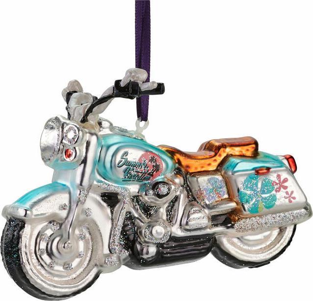 Image du produit Giftcompany Remorque de Noël moto, bleu (1 -pièce)
